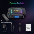 thumbnail image 6 of HK1RBOX K8 Wireless Hdmi Display Adapter 4K Ultra HD Media Player WiFi 6 BT 5.0 128GB Streaming Video for iPhone iPad,Android Tiktok,YouTube Mirroring to TV HD Video Sync, 6 of 10
