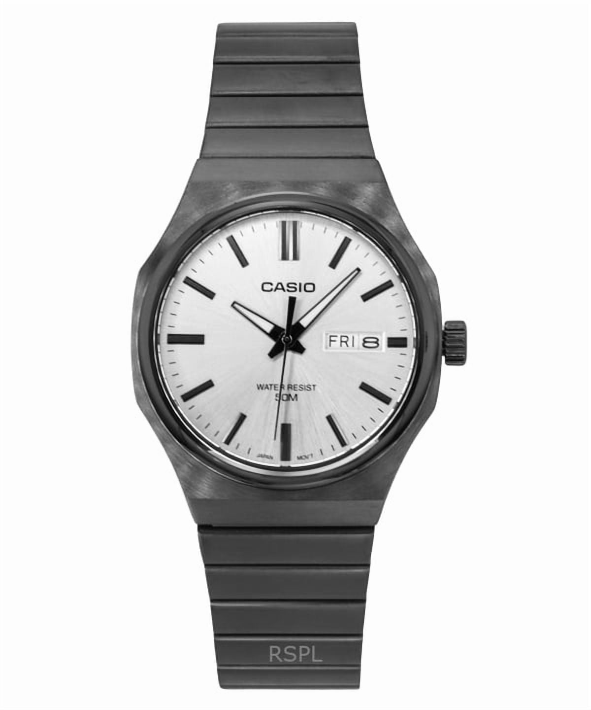 Casio, Men's Watch, MTP-B185D-1AV, Black stainless steel - Walmart.com