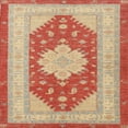 thumbnail image 1 of Ahgly Company Machine Washable Indoor Square Traditional Fire Engine Red Area Rugs, 6' Square, 1 of 7