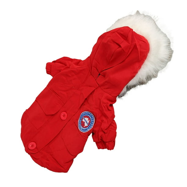 Canada goose shop dog jacket red