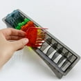 thumbnail image 2 of 2X for Base Storage Box for Hair Clipper Trimmer Limit Comb Guide Comb Barber Tool Guide Combs,2 x Limit comb box,Transparent Black, 2 of 6