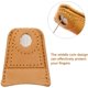 thumbnail image 3 of BEMS-Funda de cuero de 4 piezas, funda cosida a mano, protector de dedos, moneda, 3 of 5
