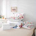 thumbnail image 6 of Homewish Chic Flowers 7-Piece Twin Bedding Set - Spring Garden Butterflies, 6 of 8