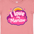 thumbnail image 4 of Inktastic I Love My Mamaw Grandchild Girls Baby T-Shirt, 4 of 5