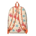 thumbnail image 3 of Tropical Crab Watercolor Pattern Travel Backpack Durable Oxford Material Backpack with Nautical Crab and Marine Beach Print Comfortable Carrying Anti-theft Multifunctional Features for Daily Use and T, 3 of 5