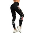thumbnail image 6 of Movie Ghostbusters Yoga Pants Women High Waisted Tummy Control Non See-Through Elastic Running Workout Yoga Leggings Pants, 6 of 7