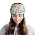 thumbnail image 5 of KLL Wild Sea Life Pirnt Wicking Running Beanie Head Wrap Cycling Bandana for Men Women, 5 of 8