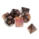 thumbnail image 4 of Juego de 7 dados de metal, dados de plástico, dados de dragones y mazmorras, dados poliédricos para dados de dragones y mazmorras Rpg Rosado morado Baoblaze Juegos de dados poliédricos, 4 of 8