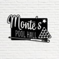 thumbnail image 3 of Handmadetneonsign Custom Billiards Pool Hall Metal Wall Art LED Light - Personalized Pool Hall Sign, 3 of 5