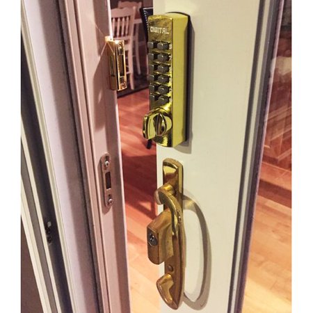 Lockey Usa Mechanical Hook One Sided Keyless Deadbolt Walmart Com