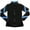 Blue, variant on LIUHUO Customized Striped Pink Blue Green Orange Purple Yellow SkyBlue RoseRed RoyalBlue Figure Skating Training Top for Girls Women