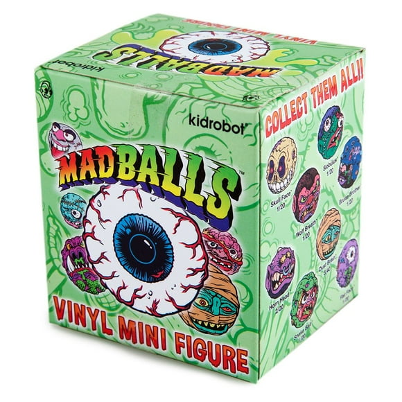 Mad Balls Mini-Figure (Styles Variés, Vendu Individuellement) Boîte Aveugle