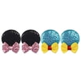 thumbnail image 3 of 5x2 Pares De Pinzas Para El Pelo Con Orejas De Ratón, Bonitas Para Decoración, Halloween, Princesa, Cosplay, Negro Y Azul, 3 of 8