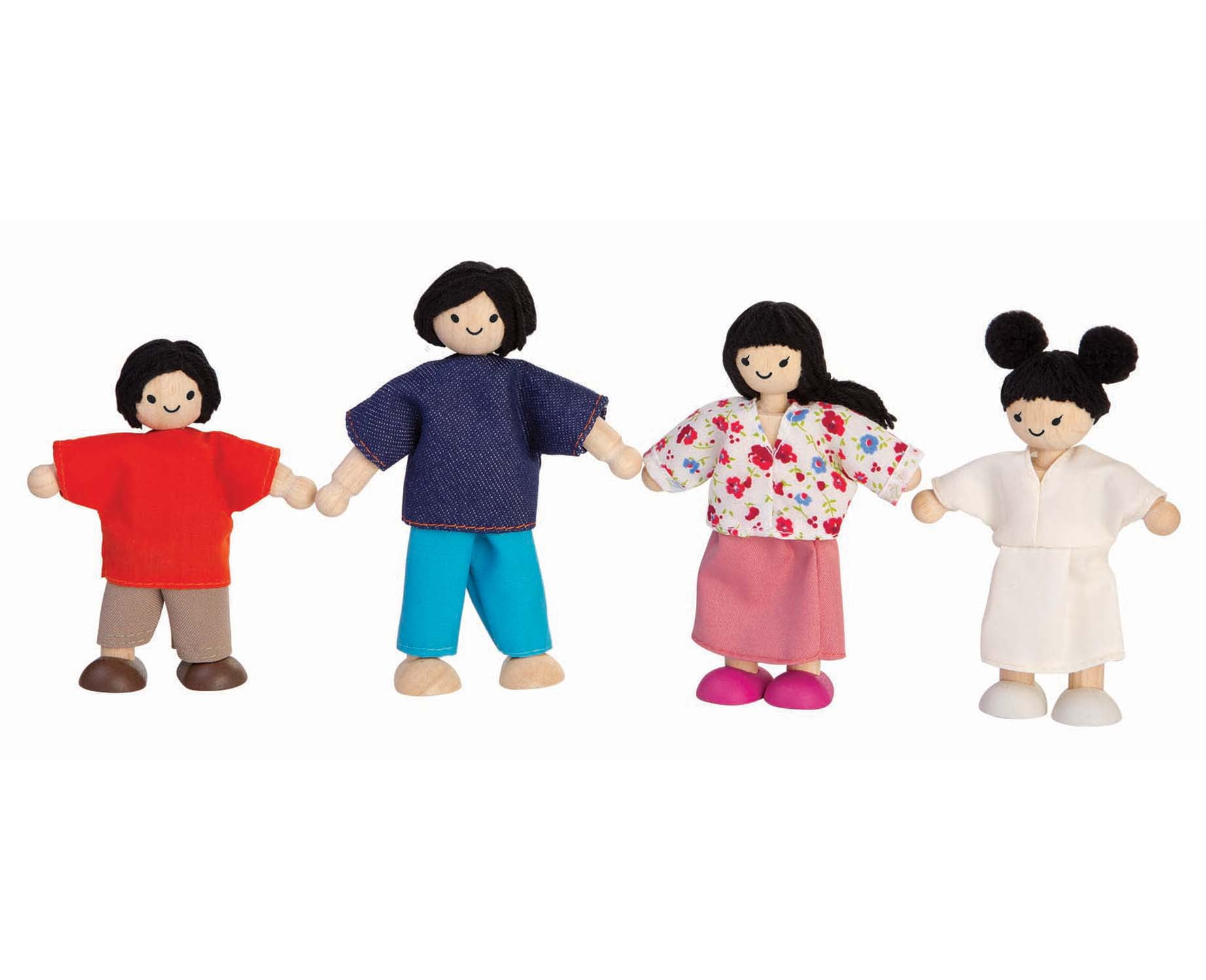 dad & 2 boys NEW mum Playmobil Asian/ethnic dollshouse family figures 
