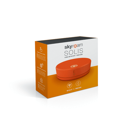 Skyroam - Solis Mobile Hotspot - Orange