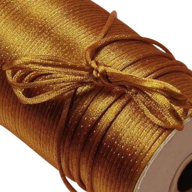 HLONK 100 yards Satin Rattail Cord 2mm shamballa nylon macrame kumihimo string