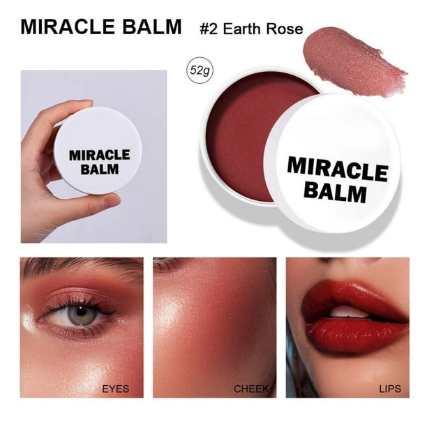Pisexur Belleza Maquillaje Bálsamo milagroso brillante Glows, iluminador mate de fijación humectante, 52 gpara mujeres y hombres