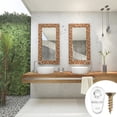 thumbnail image 4 of Clips Cabinet Mirror Retainer Door Clip Holder Window Buckles Bracket Mounting Laminate Screws Panel Transparent Brackets Doors, 4 of 5