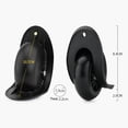 thumbnail image 1 of Yimiti 1 Paire de Roues de Bagage pour Valise Roue de Remplacement Chariot pour Valise, D019, 1 of 6