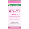 Nature's Bounty Optimal Solutions Controlled Delivery Probiotic, Dietary Supplement, Supports Digestive and Immune Health, Caplets, 30 ct