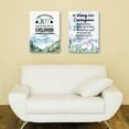 thumbnail image 6 of Be Strong and Courageous Canvas Wall Art,Bible Verse Scripture Joshua 1:9 Canvas Painting Prints for Christian Home Bedroom Office Church Religious Wall Decor, 6 of 6