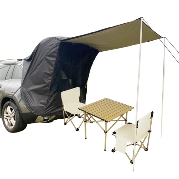 Tent for Car Tailgate Tent for Car Comfortable Compact Shelter Quick Instant Canopy for Outdoor Hiking Beach Van Truck Pickup