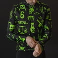 thumbnail image 4 of Twin Six 6 Jersey de ciclismo para hombre, ropa de ciclismo de manga larga fina para exteriores, primavera y otoño, chaqueta ligera para ciclismo, 4 of 5