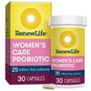 Women's Probiotics 25 Billion CFU Guaranteed, 12 Strains, Shelf Stable, Gluten Dairy & Soy Free, 30 Capsules, Ultimate Flora Women's Care Black