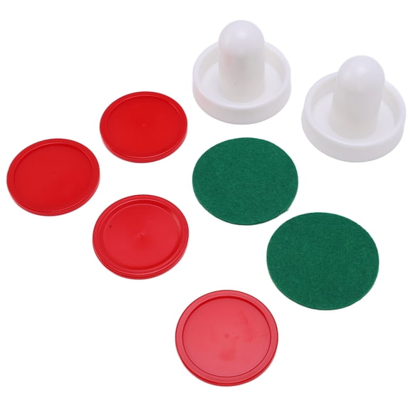 Pushers de mesa Pucks Conjunto, Accesorio de Hockey de Mesa no es fácil Break Table Protection para Juegos de Mesa