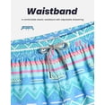 thumbnail image 4 of Bañador Maamgic para hombre, pantalones cortos de playa de secado rápido, color azul, talla S, 4 of 7