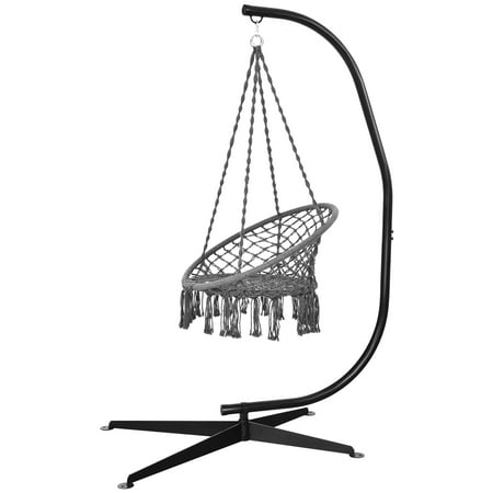 C Shaped Hammock Frame Stand Solid Steel Construction For Hanging Swing Chair Canada C Shaped Hammock Frame Stand Solid, C Shaped Hammock Chair Stand