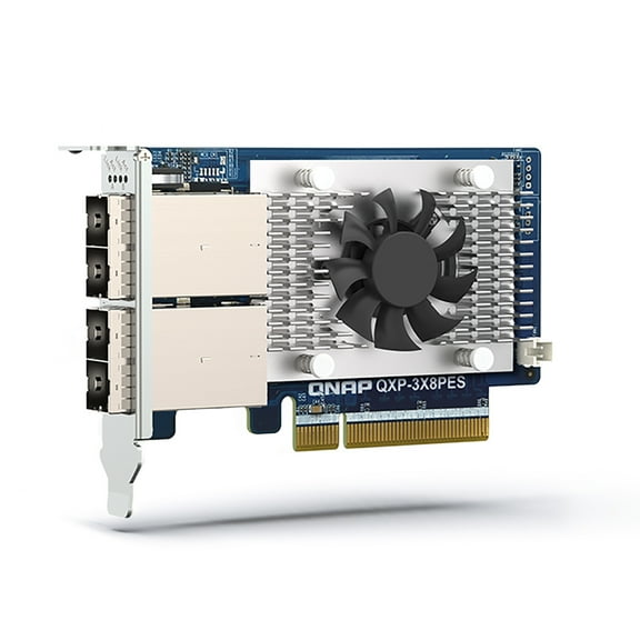 QNAP QXP-3X8PES Dual-Port PCIe Gen3 x8 Expansion Card