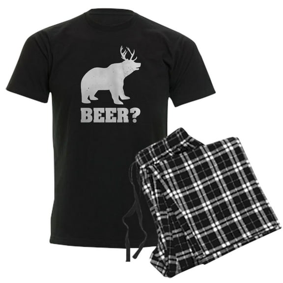 CafePress - Beer ? - Men's Dark Loose Fit Cotton Pajama Set