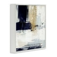 thumbnail image 4 of Stupell Industries Gold Accented Abstract Abstract Painting White Framed Art Print Wall Art, 17 x 17, 4 of 10
