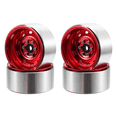 thumbnail image 2 of RC Crawler Roues Beadlock 1.9 Pouces Moyeu de Roue en Aluminium pour 1/10 TRX4 TRX6 Axial SCX10 II III Redcat Gen 8 7 D90, 2 of 8