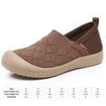 thumbnail image 2 of Los Zapatos La Casa Las Mujeres Se Deslizan en Mocasines Transpirables para Corriendo (Camel 39), 2 of 9
