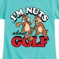 thumbnail image 3 of Disney - I'm Nuts About Golf - Toddler & Youth Girls Short Sleeve Graphic T-Shirt, 3 of 5