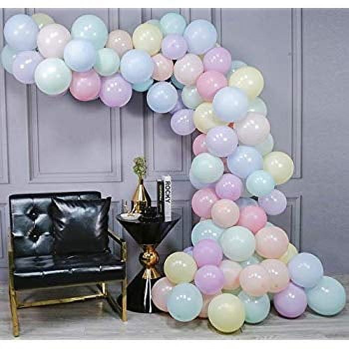 100 Ballons en latex pastel violet 26 cm - Vegaooparty