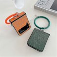 thumbnail image 3 of Hin Case Compatible Z Flip 4/z Flip 3, - Funda protectora con correaZ Flip 3, 3 of 4