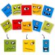 thumbnail image 2 of Expresiones de madera Rompecabezas de bloques a juego Cubos de construcción Juegos de juguetes Juegos educativos Montessori para niños a partir de 3 años, juegos de viajes, rompecabezas Juegos de rom, 2 of 4