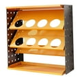 thumbnail image 3 of Spray Can Rack Bottle Storage Organizer Carbon Steel Wall Mounted Design for Warehouse Garage Kitchen, 3 of 9