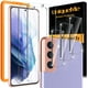 UniqueMe [5 Pack] 2 Pack Protecteur d'Écran Compatible pour Samsung Galaxy S21 Plus (6,7 Pouces) et 3 Pack Objectif Caméra – image 1 sur 5