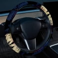 thumbnail image 2 of Pray 14.5 Inch Printing PVC Leather Auto Accessories Steering Wheel Cover Car Wheel Cover Steering Wheel Covers, 2 of 6