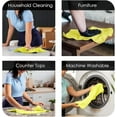 thumbnail image 3 of 12 pack 16'x16' Microfiber Cleaning Cloths - Multi-Purpose, Machine Washable, Absorbent Towels for Kitchen, Car, Home Appliances, 3 of 10