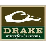 لوحة ترخيص شعار دريك Waterfowl مصنوعة من الألمنيوم المصبوب - الفضي
