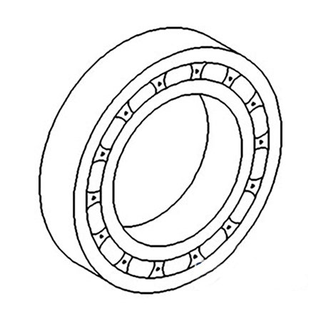 - 81T4625MA2 New Tractor Differential Pinion Pilot Bearing made to fit Ford NAA +