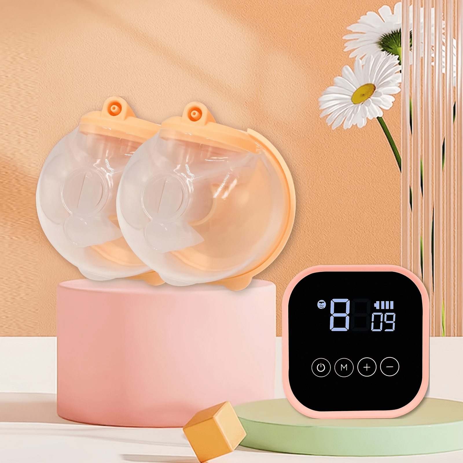 Sixbaby Double Electric Breast Pump Dual Wearable Hands Free