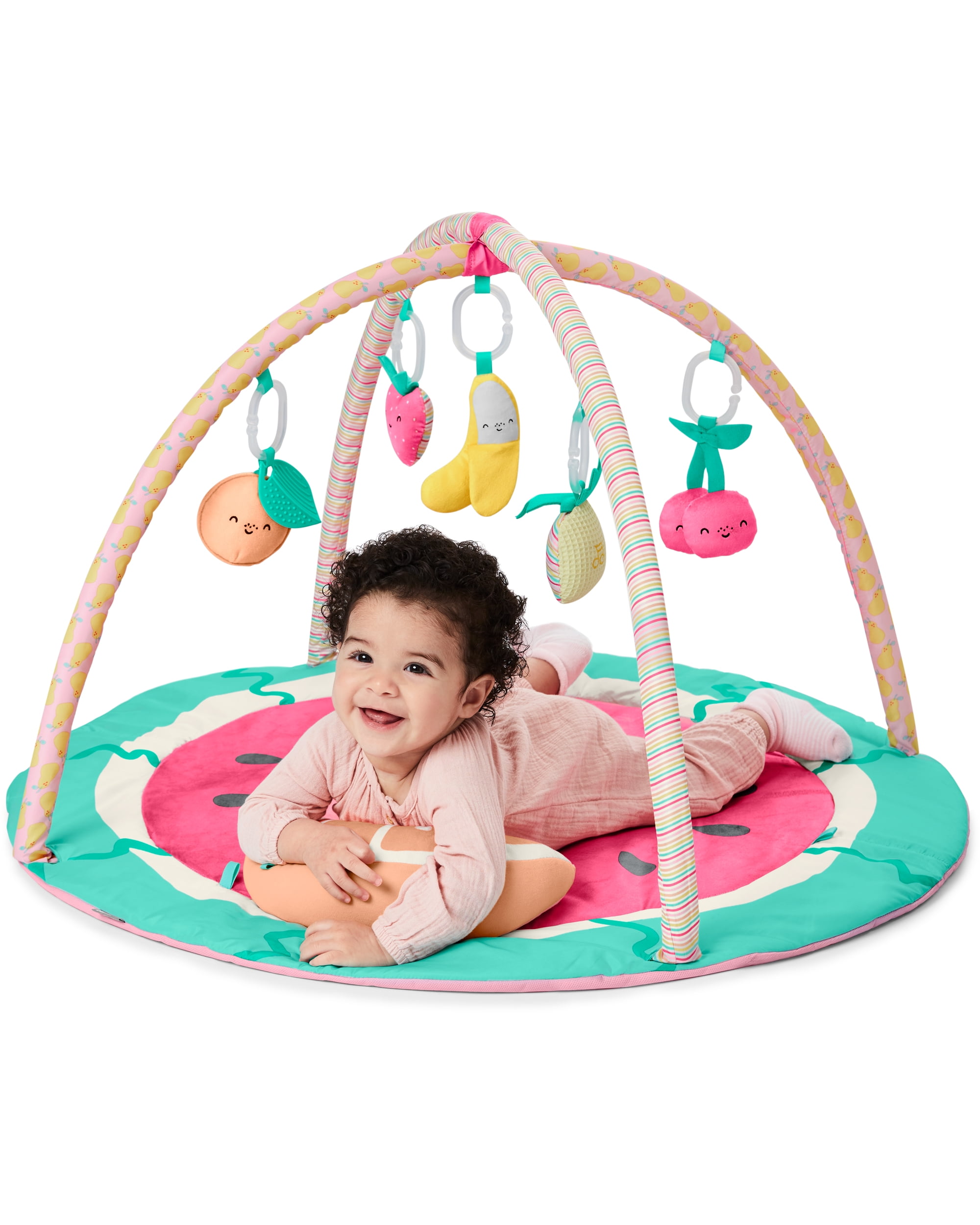 Skip Hop Fruity Fun Activity Play Gym, Pink, Age 0-2y, Baby Gyms