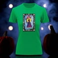 thumbnail image 3 of Playera Blusa Con Impresion De La Catrina De Loteria Dia De Muertos Tradicion Mexicana Color Verde Talla Chica Marca Emil SaEs, 3 of 4