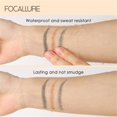 thumbnail image 5 of FOCALLURE Automatic Eyebrow Pencil,Waterproof Formula Brows Pencil,Easy to Shape Natural Brows with Spiral Brush Head,High Quality Professional Makeup Tools,BLACK, 5 of 7